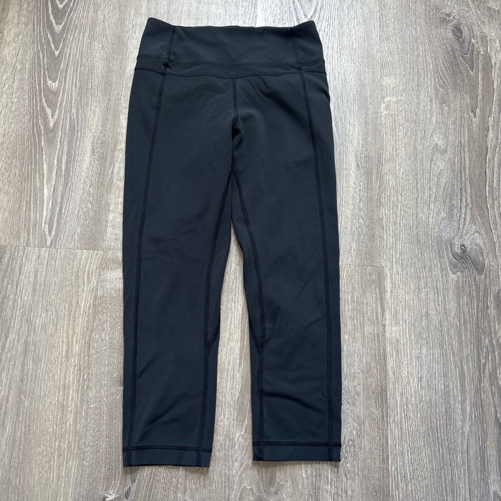 lululemon athletica women’s fast and free Black Active Leggings size 6